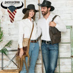 Leather Impressions American Bison Belt